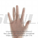SUNLIGHT 52504 VINYL GLOVES (NON-STERILE POWDERED CLEAR SIZE-XL)