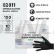 SUNLIGHT 82811 NITRILE GLOVES (NON-STERILE POWDER-FREE BLACK SIZE-S)