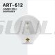 SUNLIGHT ART-512 JUMBO ROLL DISPENSER (WHITE)