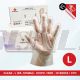 SUNLIGHT 62603 TPE GLOVES (NON-STERILE POWDER-FREE CLEAR SIZE-L)