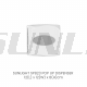 POP UP TISSUE DISPENSER (SP823) WHITE