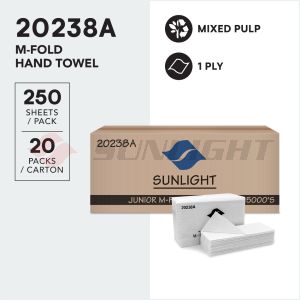 SUNLIGHT 20238A M-FOLD HAND TOWEL