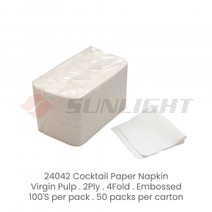 SUNLIGHT 24042 COCKTAIL PAPER NAPKIN