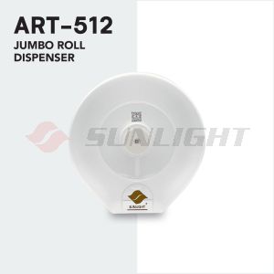 SUNLIGHT ART-512 JUMBO ROLL DISPENSER (WHITE)