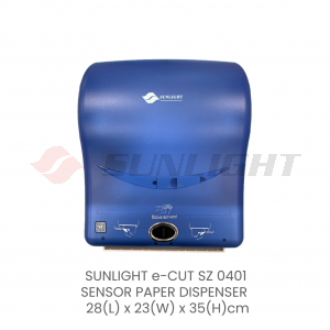 SUNLIGHT e-CUT SZ 0401 SENSOR PAPER DISPENSER (SKY BLUE)