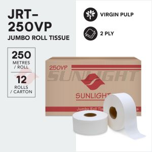 SUNLIGHT JRT-250VP JUMBO ROLL TISSUE