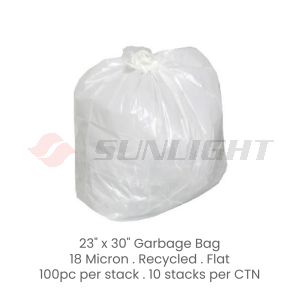 SUNLIGHT GARBAGE BAG RECYCLED 23